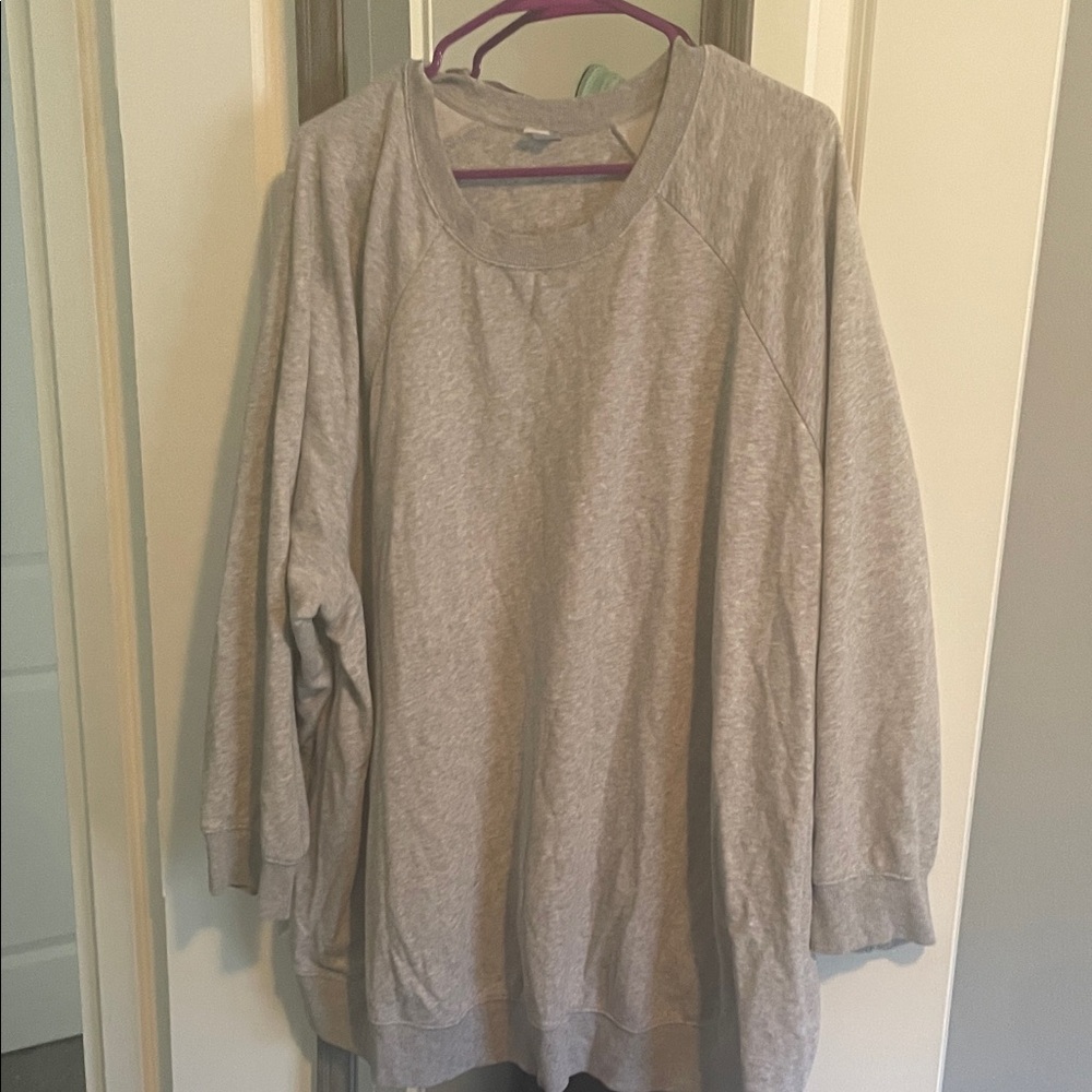 Old Navy Heather Gray Women's Sweatshirt